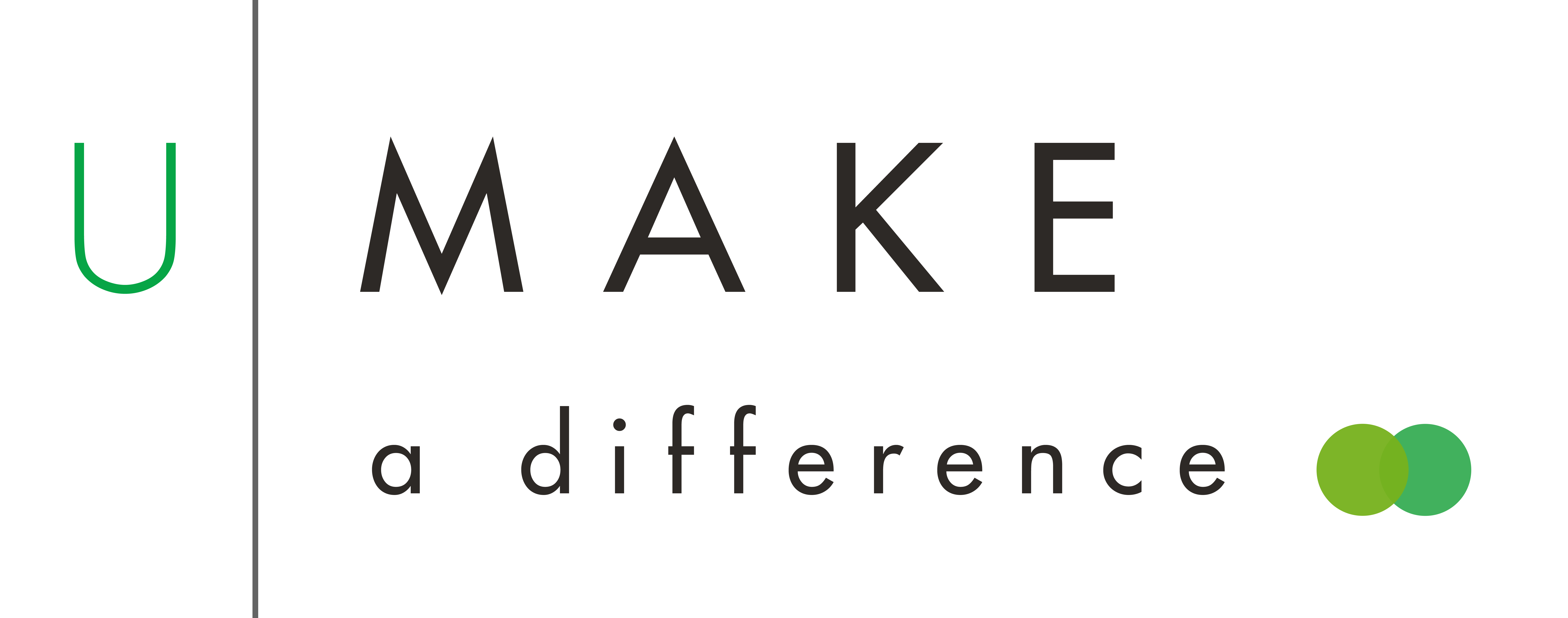 U Make a Difference Logo