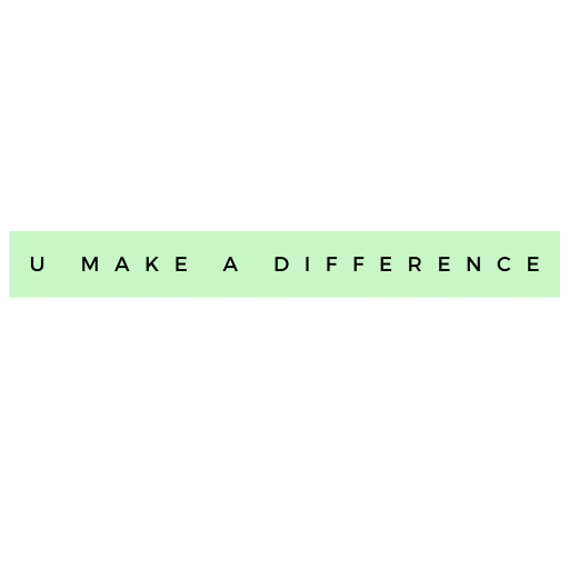 U Make a Difference