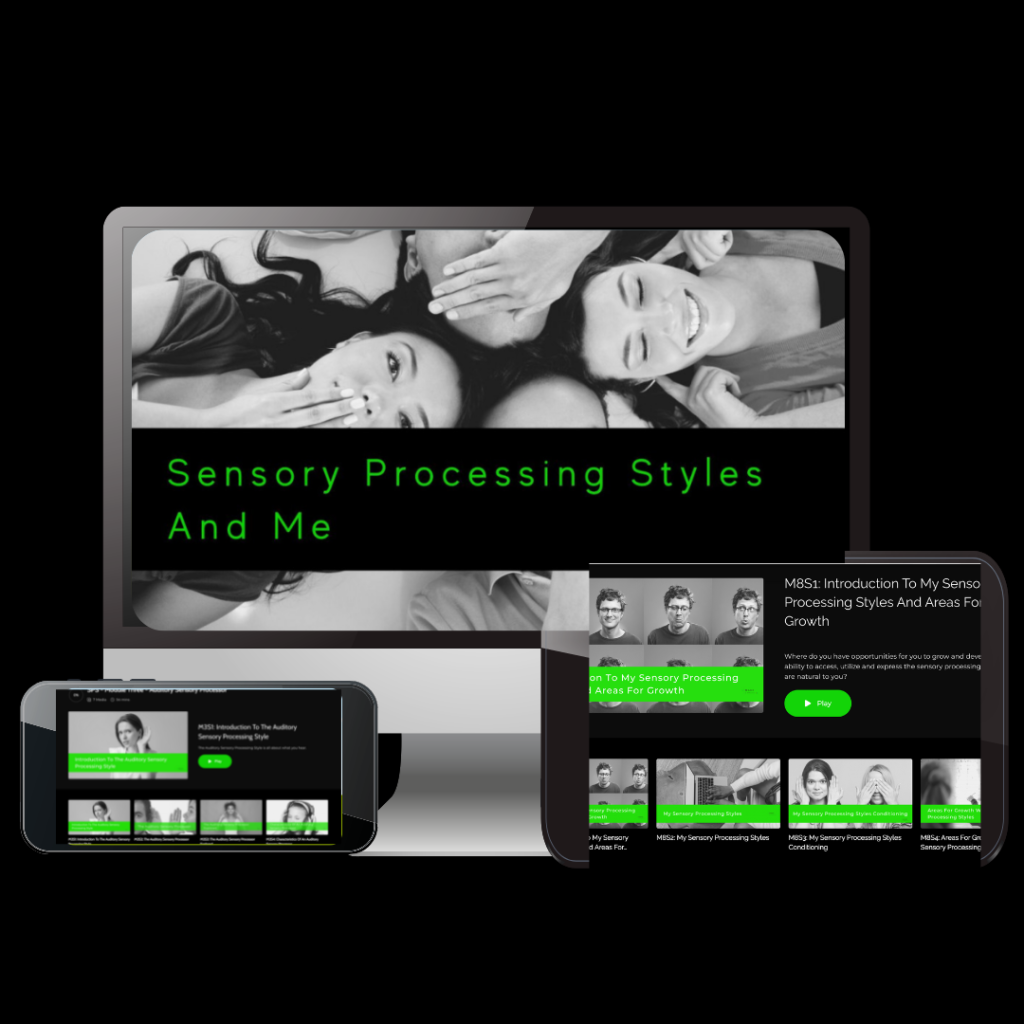 Courses - UMAD Sensory Processing Styles Course