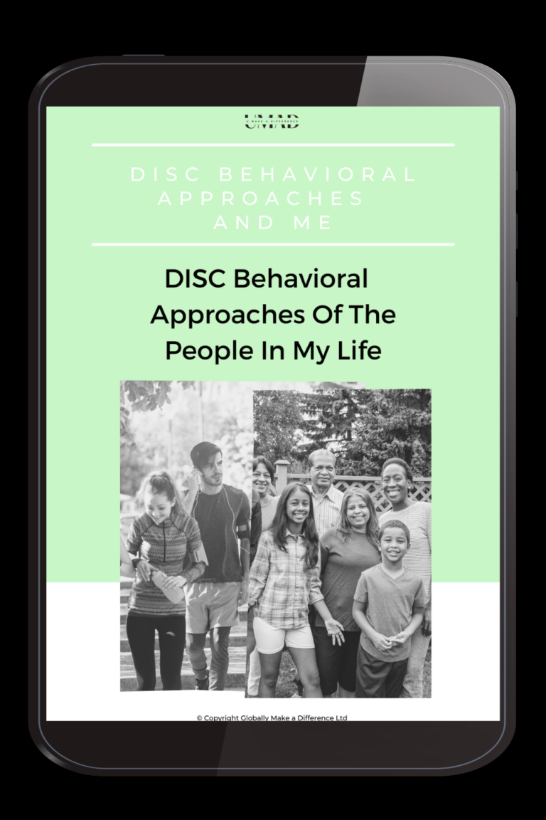 DISC Behavioral Approaches And Me Workbook Cover