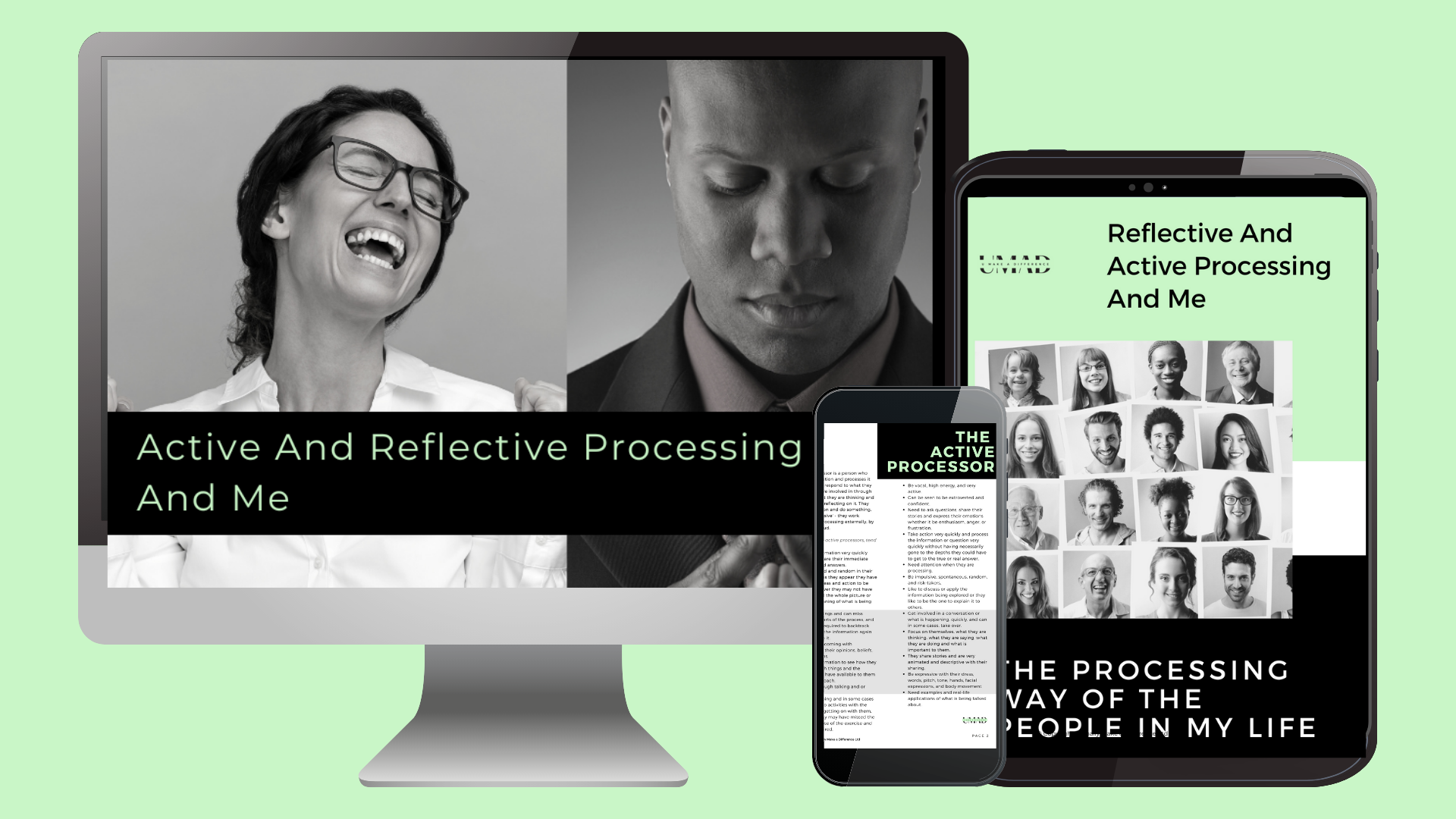 Active and Reflective Processing